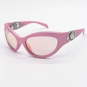 NEW VE4485 5521/Z VERSACE PINK OVERSIZED SUNGLASSES VERSACE MOD 4485